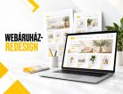 Unas, ShopRenter és WooCommerce redesign