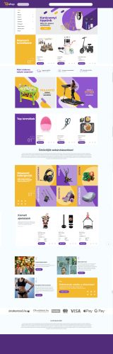 Unas, ShopRenter és WooCommerce redesign