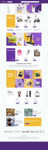 Unas, ShopRenter és WooCommerce redesign