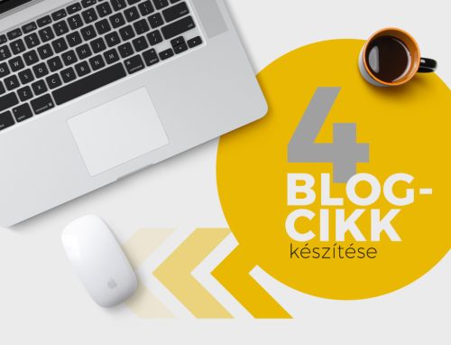 4 blogcikk készítése