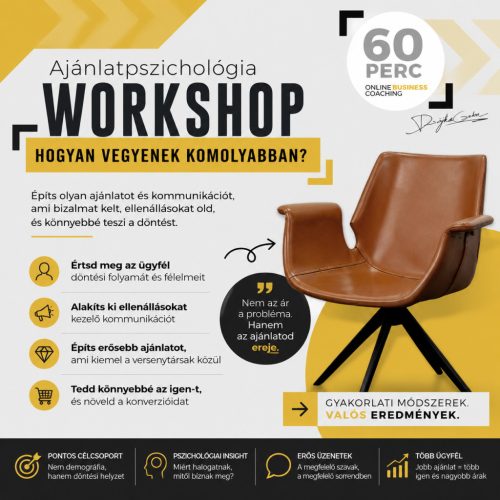 Ajánlatpszichológia workshop