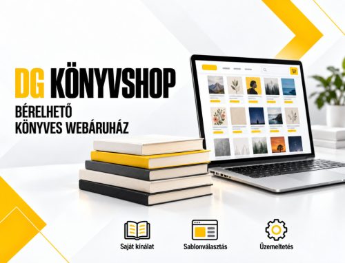 DG Könyvshop – bérelhető könyves webáruház szerzőknek és kiadóknak
