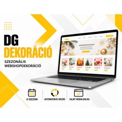 DG Dekoráció – szezonális webshopdekoráció