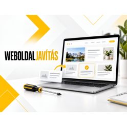 Hibás weboldal javítása
