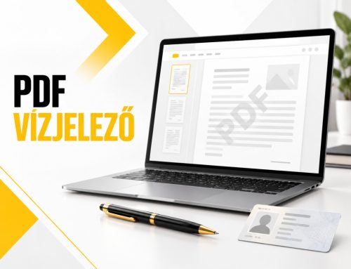 Íróknak: PDF vízjelező