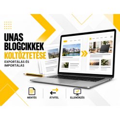 UNAS blogcikkek költöztetése – exportálás és importálás